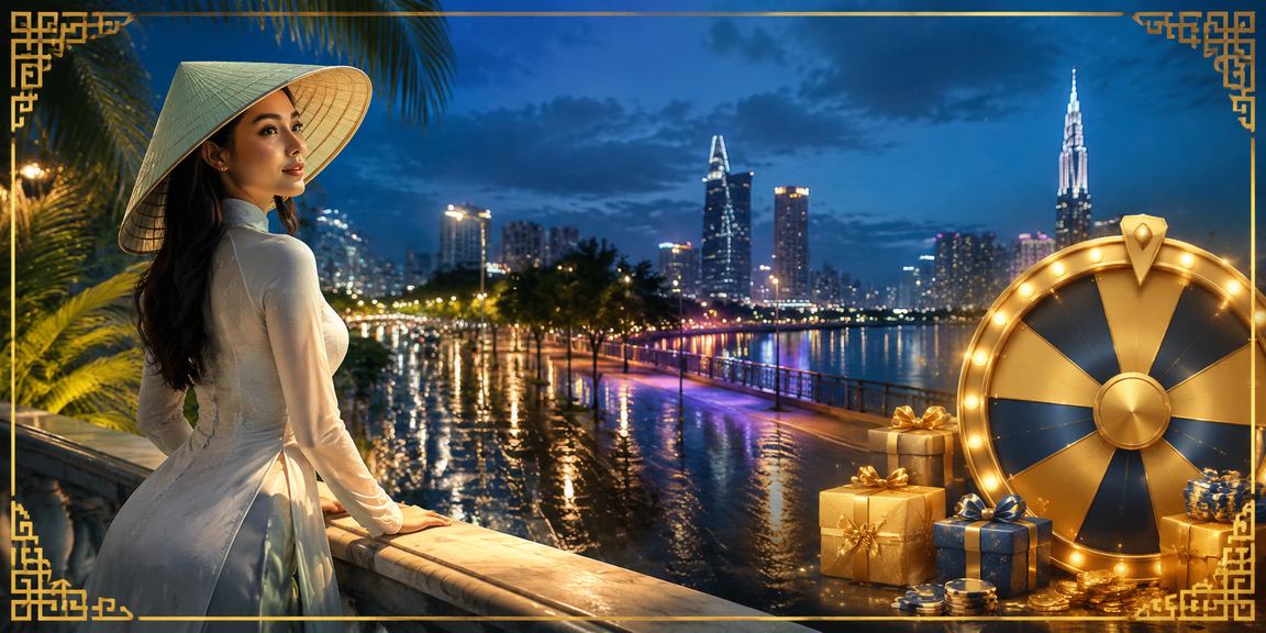 Thành phố Hồ Chí Minh và bàn roulette gợi nhắc trải nghiệm casino rõ ràng